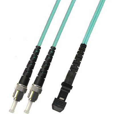 MTRJ equip to ST Multimode 10G 50/125 Mode Conditioning Patch Cable